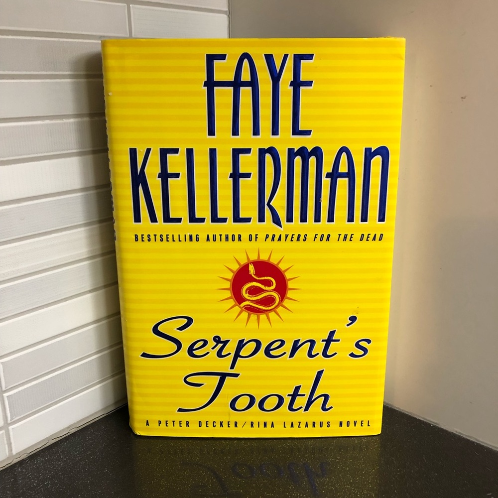 Serpent’s Tooth hardcover